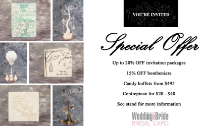 You’re Invited Wedding Invitations Bridal Expo Offers