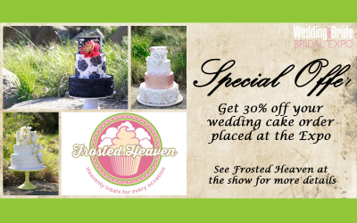 Frosted Heaven Wedding Cakes Bridal Expo Special Offer