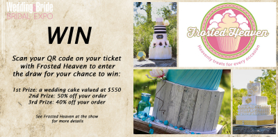 Frosted Heaven Wedding Cakes Bridal Expo Competition