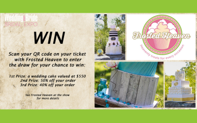 Frosted Heaven Wedding Cakes Bridal Expo Competition