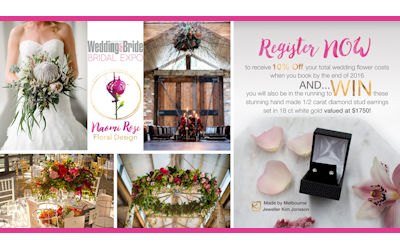 Naomi Rose Wedding Flowers Bridal Expo Special