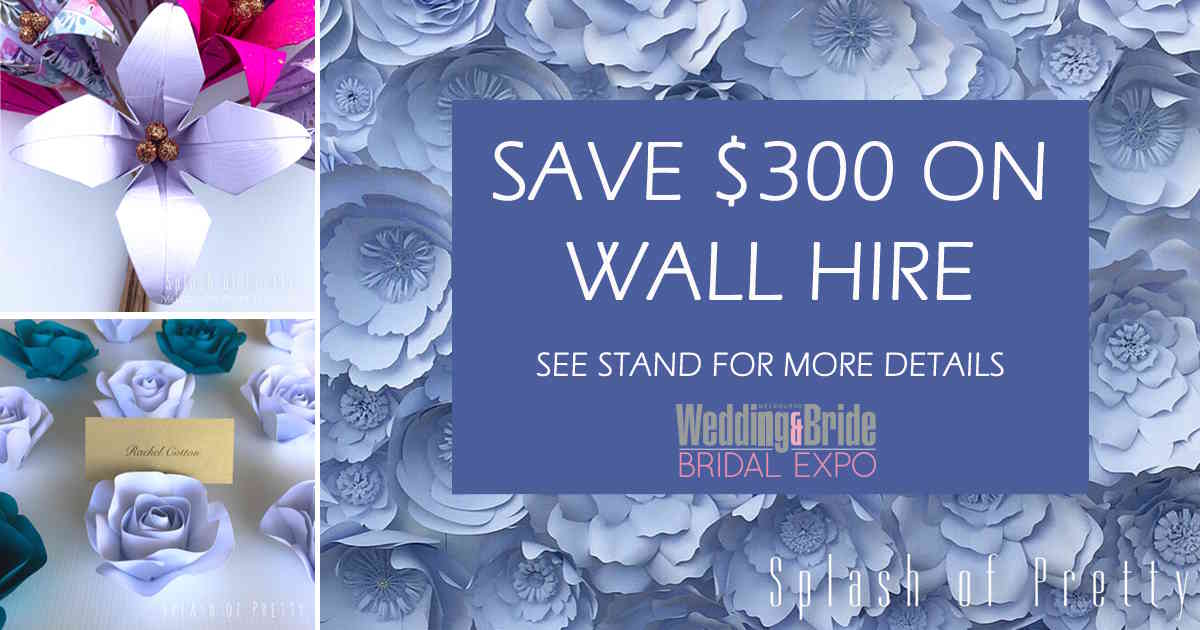 Splash of Pretty – Melbourne Paper Flowers