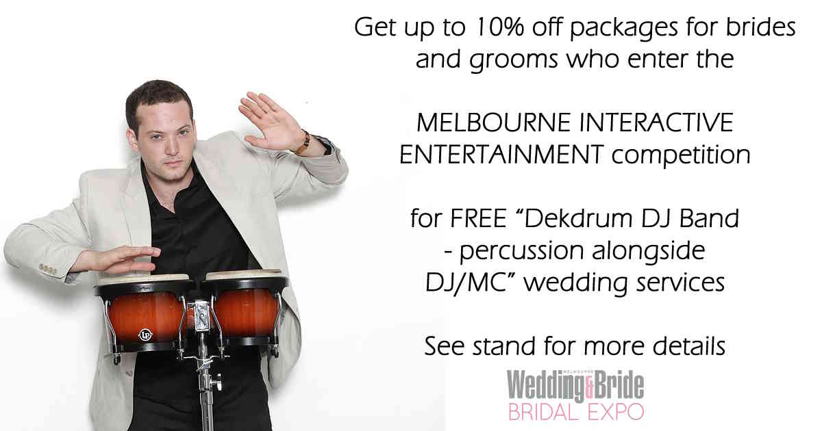 Melbourne Interactive Entertainment Bridal Expo Competition