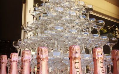 Champagne Tower Demonstration – By Clinton Weir