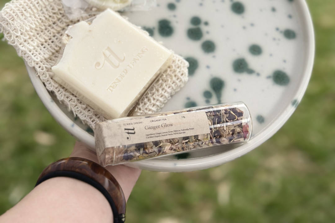 handmade soap ginger essential oil